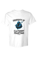 Property of Claymont Phantoms Tee